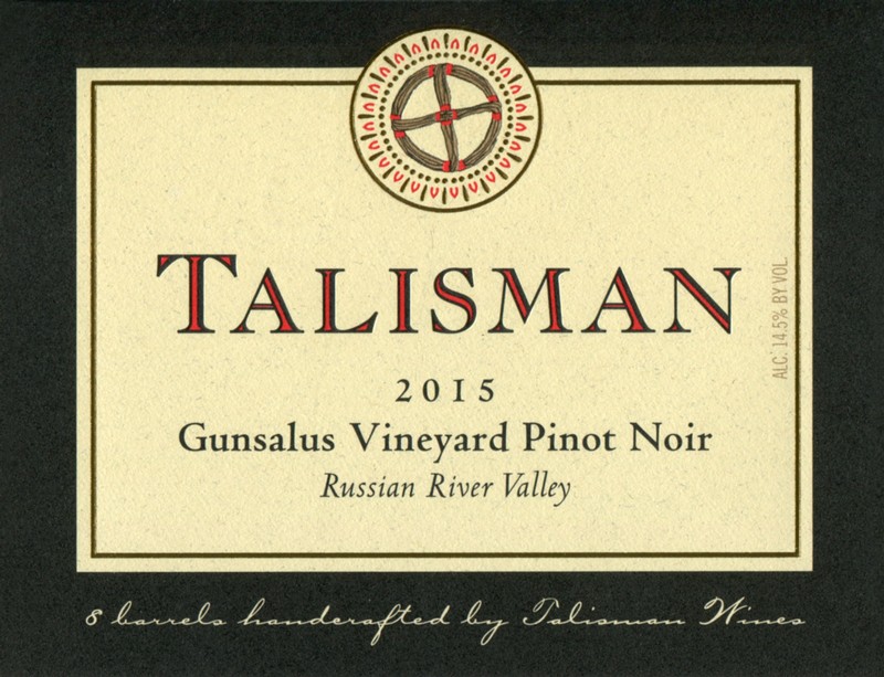2015 Gunsalus Vineyard Pinot Noir, Russian River Valley