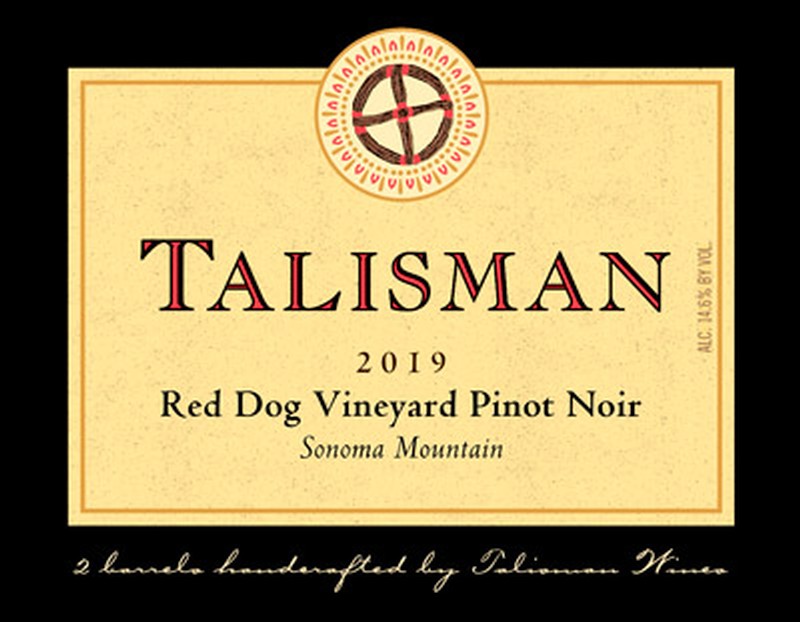 2019 Red Dog Vineyard Pinot Noir, Sonoma Mountain