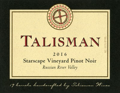 2016 Starscape Vineyard Pinot Noir, Russian River Valley
